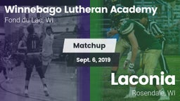 Matchup: Winnebago Lutheran vs. Laconia  2019