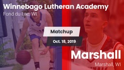Matchup: Winnebago Lutheran vs. Marshall  2019