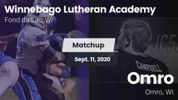 Matchup: Winnebago Lutheran vs. Omro  2020