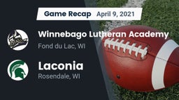 Recap: Winnebago Lutheran Academy  vs. Laconia  2021