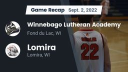 Recap: Winnebago Lutheran Academy  vs. Lomira  2022