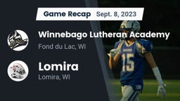 Recap: Winnebago Lutheran Academy  vs. Lomira  2023