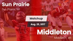 Matchup: Sun Prairie vs. Middleton  2017