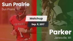 Matchup: Sun Prairie vs. Parker  2017