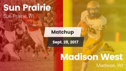 Matchup: Sun Prairie vs. Madison West  2017