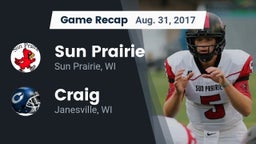 Recap: Sun Prairie vs. Craig  2017