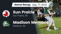 Recap: Sun Prairie vs. Madison Memorial  2018