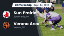 Recap: Sun Prairie vs. Verona Area  2018