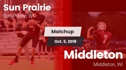 Matchup: Sun Prairie vs. Middleton  2018