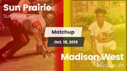 Matchup: Sun Prairie vs. Madison West  2019