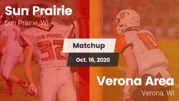Matchup: Sun Prairie vs. Verona Area  2020