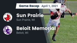 Recap: Sun Prairie vs. Beloit Memorial  2021