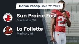 Recap: Sun Prairie East  vs. La Follette  2021