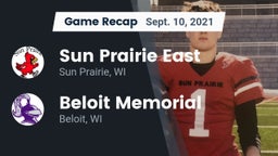 Recap: Sun Prairie East  vs. Beloit Memorial  2021