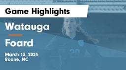 Watauga  vs Foard Game Highlights - March 13, 2024