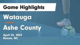 Watauga  vs Ashe County  Game Highlights - April 23, 2024