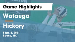 Watauga  vs Hickory  Game Highlights - Sept. 2, 2021
