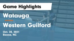Watauga  vs Western Guilford  Game Highlights - Oct. 28, 2021