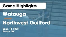 Watauga  vs Northwest Guilford  Game Highlights - Sept. 10, 2022