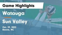 Watauga  vs Sun Valley  Game Highlights - Oct. 29, 2022