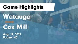 Watauga  vs Cox Mill  Game Highlights - Aug. 19, 2023