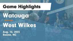 Watauga  vs West Wilkes Game Highlights - Aug. 16, 2023