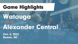 Watauga  vs Alexander Central Game Highlights - Oct. 4, 2023