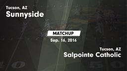 Matchup: Sunnyside vs. Salpointe Catholic  2016