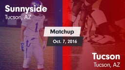 Matchup: Sunnyside vs. Tucson  2016
