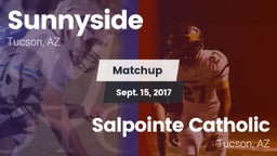 Matchup: Sunnyside vs. Salpointe Catholic  2017