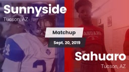 Matchup: Sunnyside vs. Sahuaro  2019