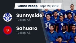 Recap: Sunnyside  vs. Sahuaro  2019