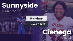 Matchup: Sunnyside vs. Cienega  2020