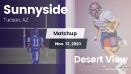 Matchup: Sunnyside vs. Desert View  2020