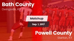 Matchup: Bath County vs. Powell County  2017