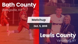 Matchup: Bath County vs. Lewis County  2018