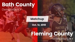 Matchup: Bath County vs. Fleming County  2018