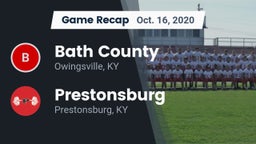 Recap: Bath County  vs. Prestonsburg  2020