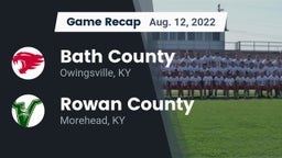 Recap: Bath County  vs. Rowan County  2022
