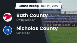 Recap: Bath County  vs. Nicholas County  2022