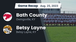 Recap: Bath County  vs. Betsy Layne  2023