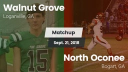 Matchup: Walnut Grove vs. North Oconee  2018
