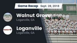 Recap: Walnut Grove  vs. Loganville  2018
