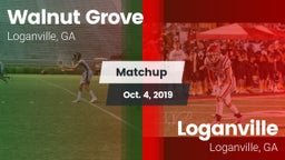 Matchup: Walnut Grove vs. Loganville  2019