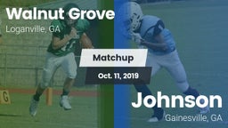 Matchup: Walnut Grove vs. Johnson  2019