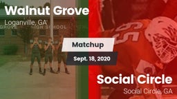 Matchup: Walnut Grove vs. Social Circle  2020