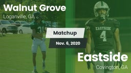 Matchup: Walnut Grove vs. Eastside  2020