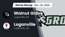 Recap: Walnut Grove  vs. Loganville  2020