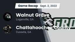 Recap: Walnut Grove  vs. Chattahoochee County  2022