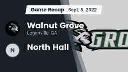 Recap: Walnut Grove  vs. North Hall 2022